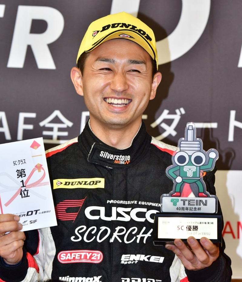 2025全日本ダートトライアルRd5 エビス・目黒選手GRヤリスが優勝！