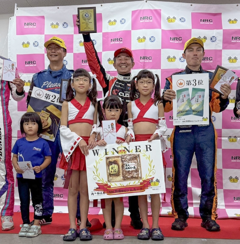 2025全日本ジムカーナ最終戦、菱井選手がBC3クラス優勝！