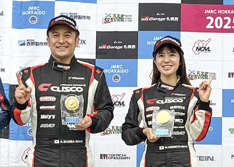 XCRスプリントカップ北海道 Rd.6 番場/梅本組ハイラックスが優勝！