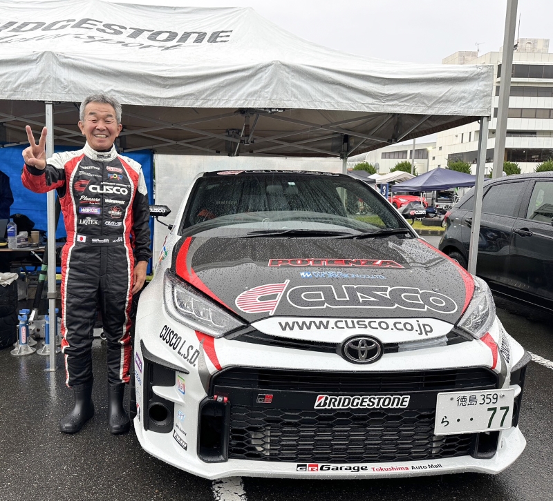 JAFカップジムカーナ・菱井選手がBC3クラス優勝！