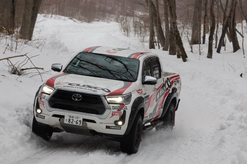 XCRスプリントカップ第2戦・番場/藤田組ハイラックスが3位表彰台獲得