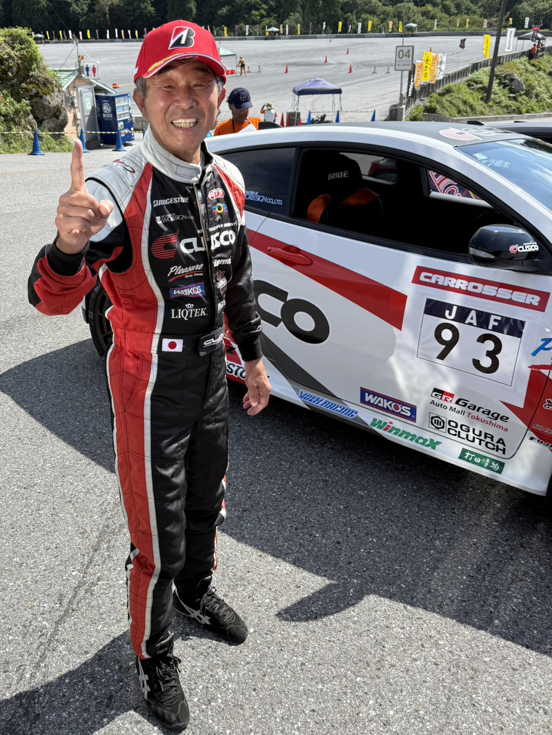 全日本ジムカーナRd.6 菱井将文選手がPN5クラス優勝！