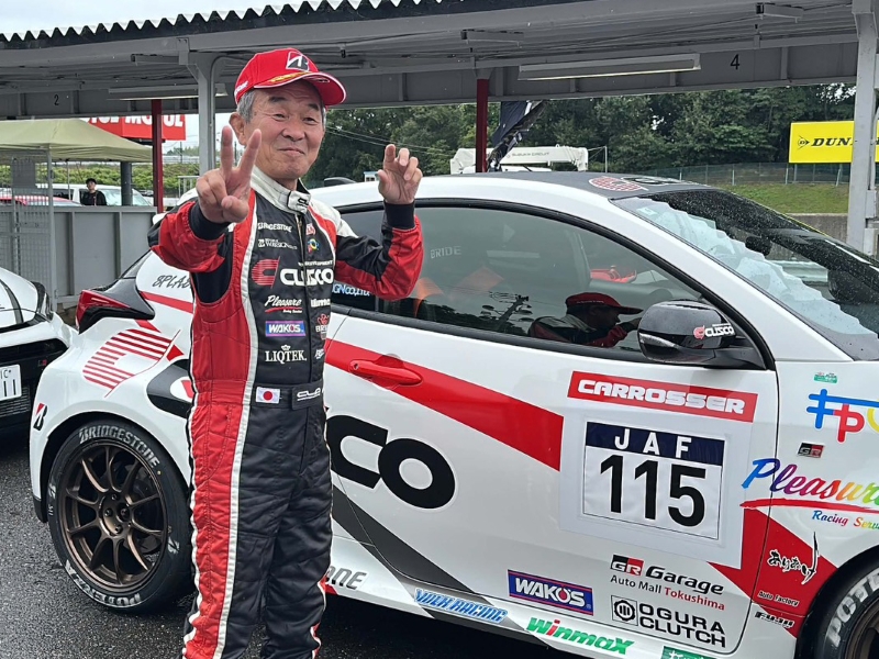 全日本ジムカーナRd.7 菱井将文選手がPN5クラス3連勝！